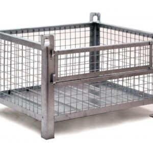 Stillage cage pallets 4 side wire mesh 1200x800x970mm