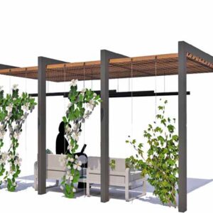 Shading pergolas