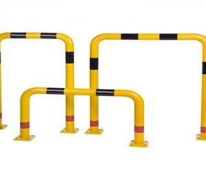 Safety steel barriers Warehouse Barriers 1000x500 mm