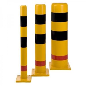 Safety steel bollards 60 to 160mm