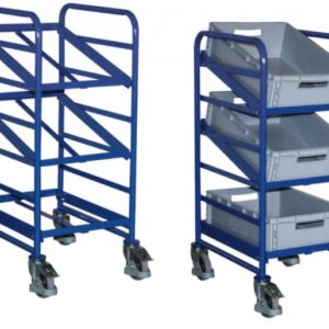 Shelve trolley for service and workshop