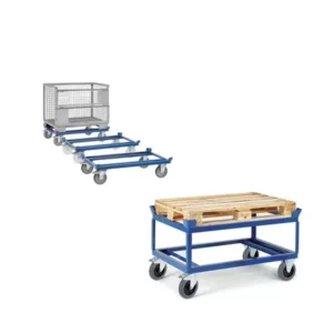 Trolleys for pallets - pallet carts - made in UAE
