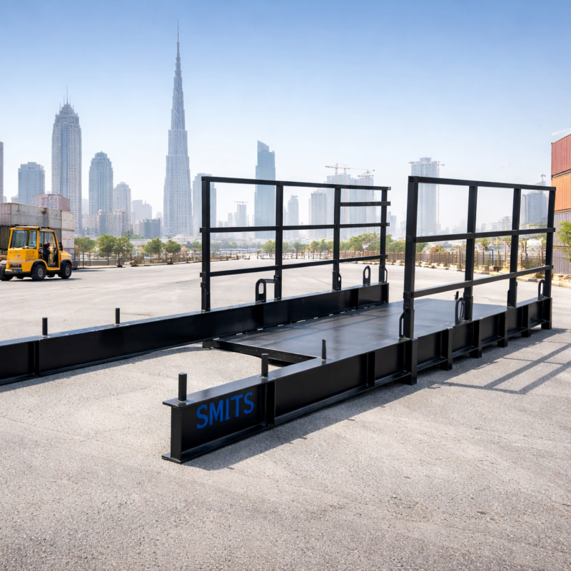 Mobile Material Loading Platform Material Loading platform 2000 kg-Cantilever loading platforms - Smits UAE