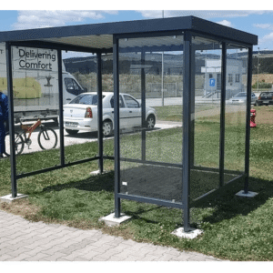 Modern smoking shelter AFE3