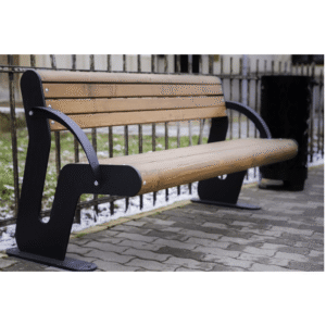 Street bench for resting – 3 people