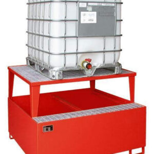 IBC Spill container with transfer support