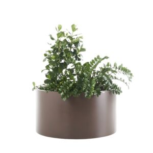Round central planter