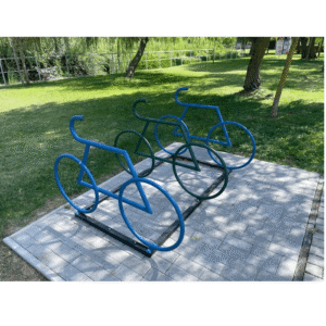 Metal street bike rack RB11