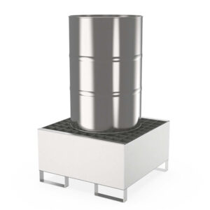Stainless-Steel-Spill-Containment-Tray-for-Drums