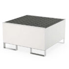 Stainless-Steel-Spill-Containment-Tray-for-Drums
